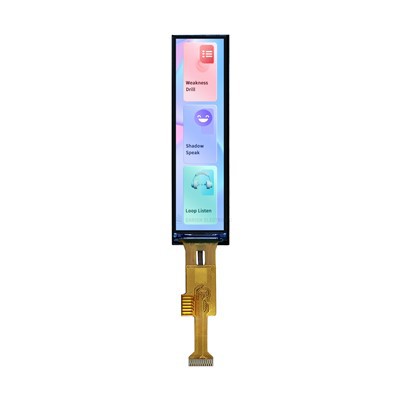 2.51 인치 TFT LCD 모듈 120x480 고해상도 IPS LCD 디스플레이 SPI 전체 시야각 LCD 모듈