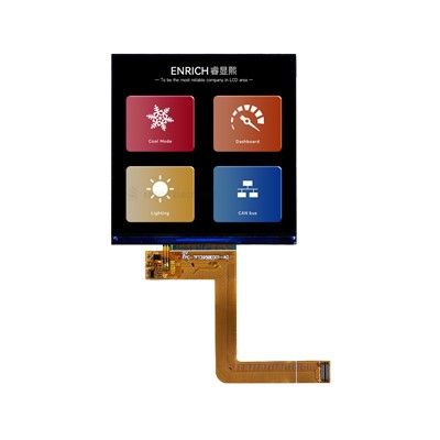 3.95인치 IPS LCD 디스플레이 모듈(인-셀 터치스크린 480x480 해상도 TFT LCD 모듈 포함)