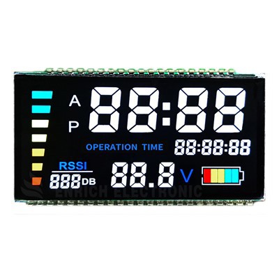 7세그먼트 LCD 디스플레이 4자리