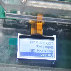 밝은 회색에 128 x 64 0.56 인치 그래픽 LCD 어둠