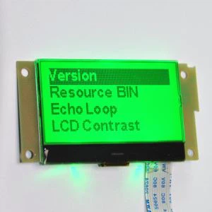 128x64 녹색 그래픽 LCD PCB 커넥터