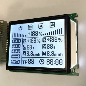 보드 세그먼트 LCD의 칩