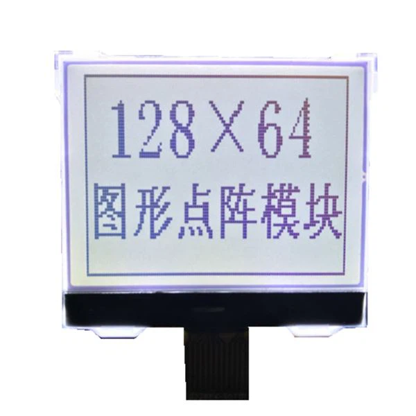 2.1 인치 반 투과형 128x64 그래픽 LCD 디스플레이