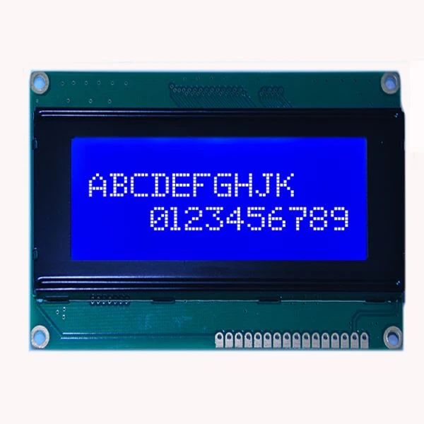 20x4 파란색 배경 문자 LCD 디스플레이