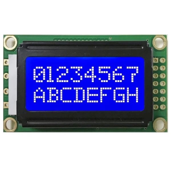 8x2 병렬 문자 LCD
