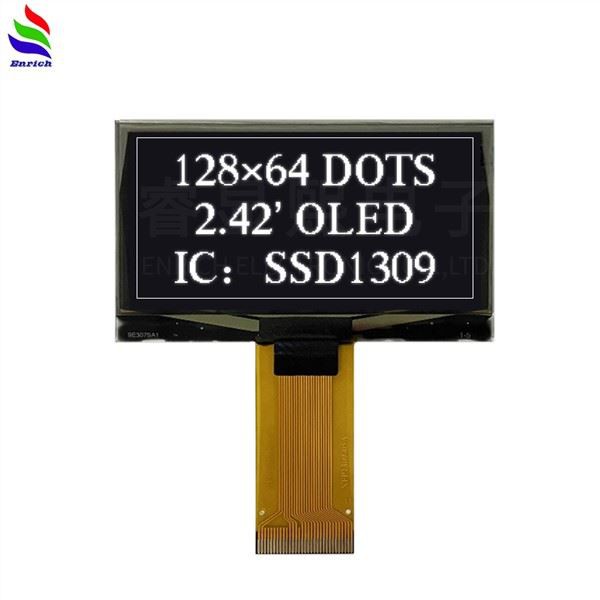사용자 정의 2.42 인치 128x64 OLED 디스플레이 모듈