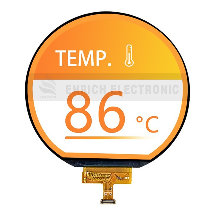 3.6 Round TFT LCD Module