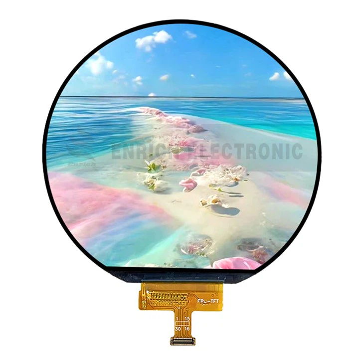 3.6 원형 TFT LCD 모듈